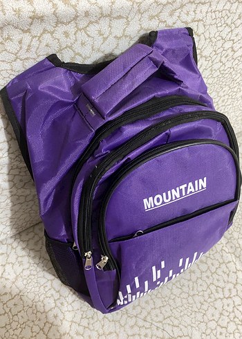 Mor Renkli Çocuk Okul Çantası MOUNTAIN - Görsel 2