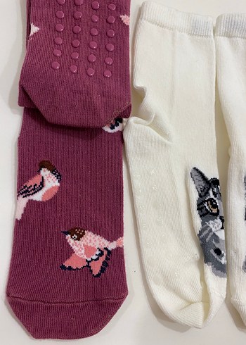 5-7 Yaş Kaymaz Çorap - Görsel 3