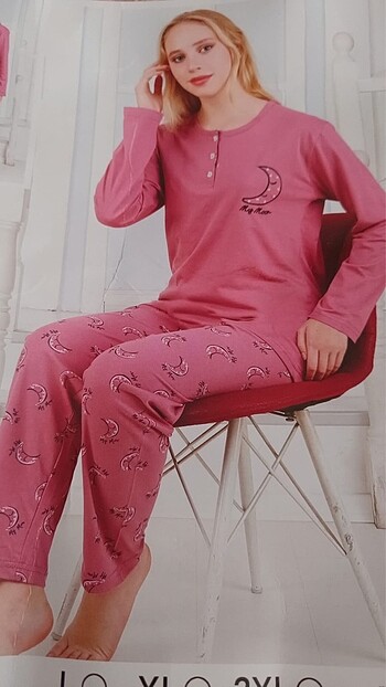 l Beden Kadın Pijama Takımı