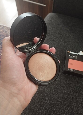 Note Note baked powder ışıltılı toz pudra 01