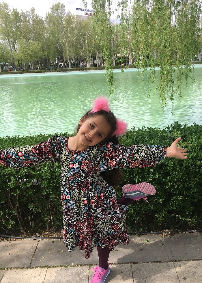 Panço kız çocuk elbise - Görsel 2