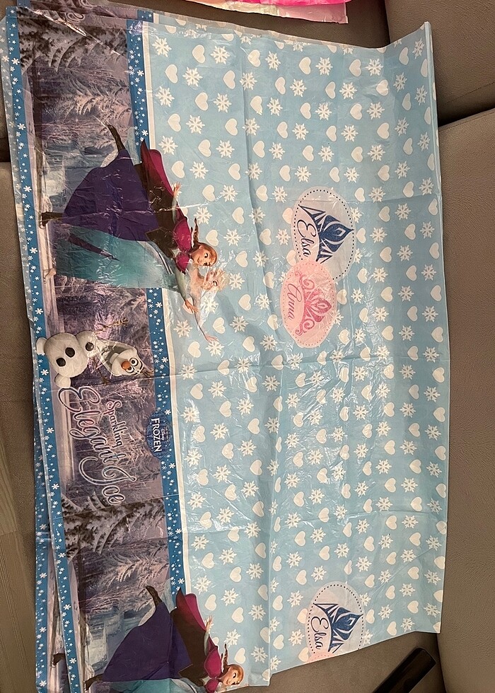 Doğumgünü elsa masa örtüsü - Görsel 2