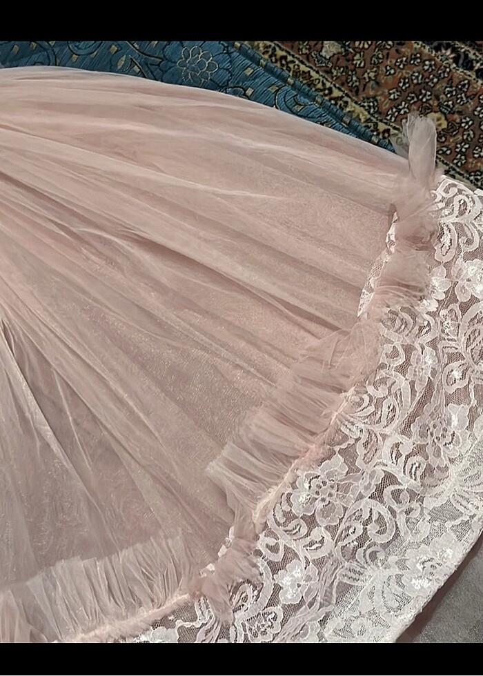 Kız çocuk abiye elbise - Görsel 3