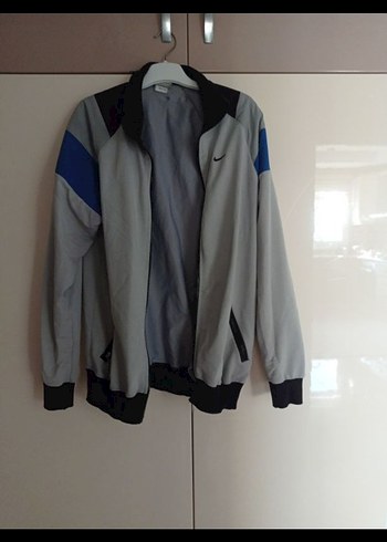 Nike Gri Spor Tarzı Erkek Rüzgarlık - Görsel 2