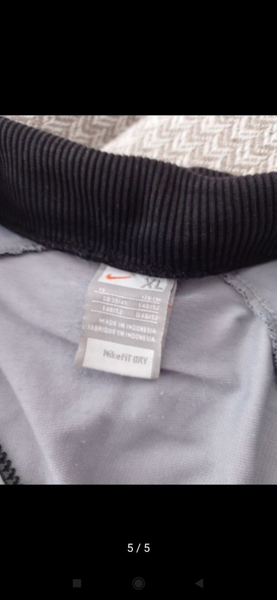 Nike Gri Spor Tarzı Erkek Rüzgarlık - Görsel 5