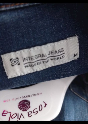 Düğmeli Mavi Denim erkek Gömlek - Görsel 5