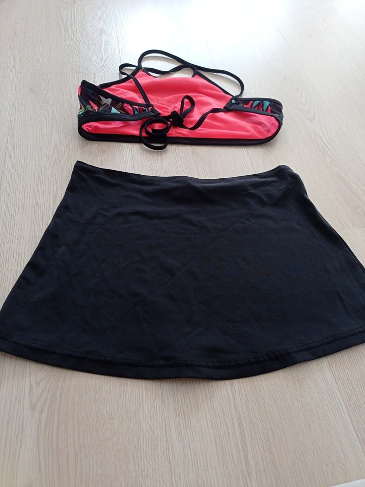 Bohem Çok Renkli Desenli Mini Bikini Takımı - Görsel 4