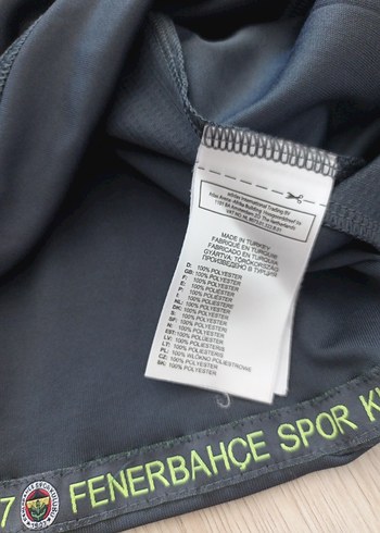 Fenerbahçe orjinal Erkek Spor Forması Koyu Gri - Görsel 6