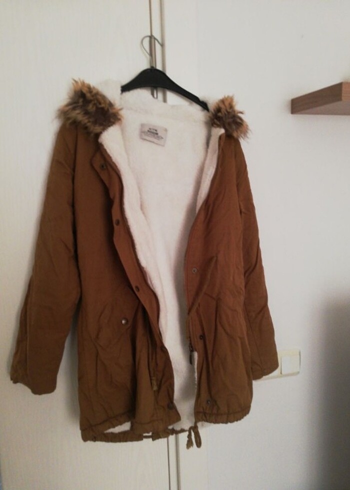 kapişonlu mont  - Görsel 4