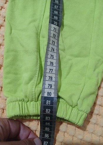 Yeşil Rahat Kesim Kız Çocuk Eşofman Altı - Görsel 5