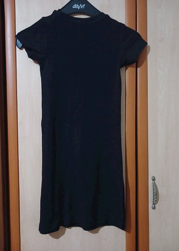 panço fitilli kisa kol elbise 5/6yas - Görsel 2