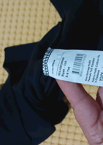 panço fitilli kisa kol elbise 5/6yas - Görsel 9