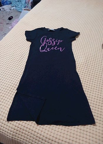 panço fitilli kisa kol elbise 5/6yas - Görsel 4