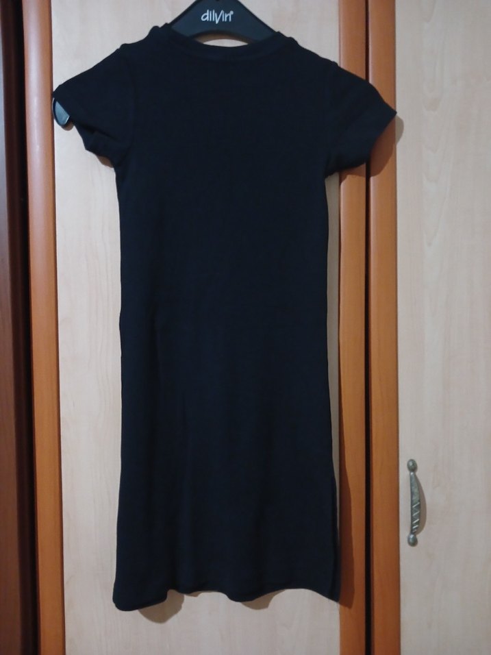 panço fitilli kisa kol elbise 5/6yas - Görsel 2