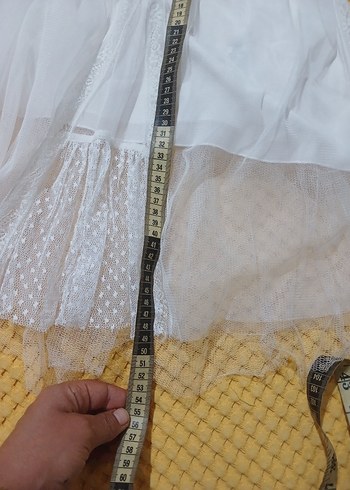 beyaz 7/8 yas tül etek - Görsel 8