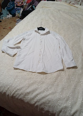 beyaz gömlek 11/12 yaş kız cocuk - Görsel 8