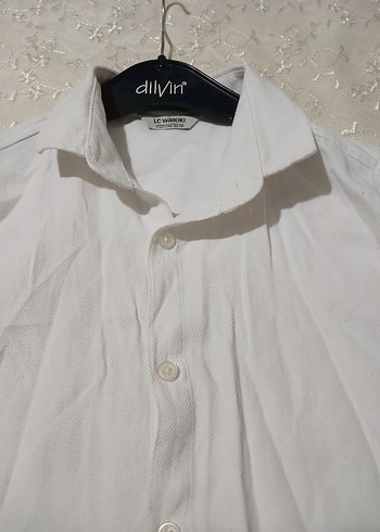 beyaz gömlek 11/12 yaş kız cocuk - Görsel 10