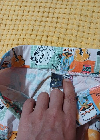 Kız Çocuk Çok Renkli Baskılı Tayt tyess 12yaş desenli tayt - Görsel 6