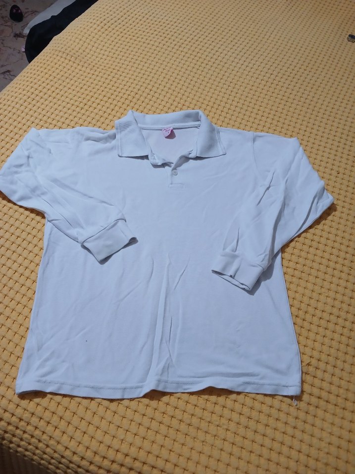 beyaz okul lacos kazak 9/10 - Görsel 2