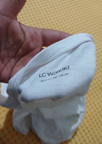 lcwaikiki 10/11yaş pamuklu penye bluz - Görsel 7