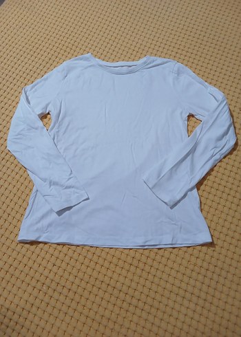 lcwaikiki 10/11yaş pamuklu penye bluz - Görsel 2