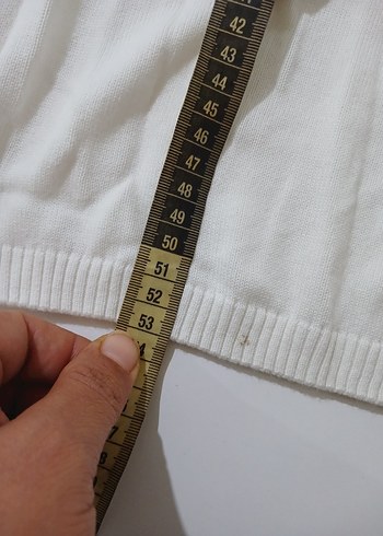 beyaz 9/10yaş triko kazak #begeni - Görsel 5