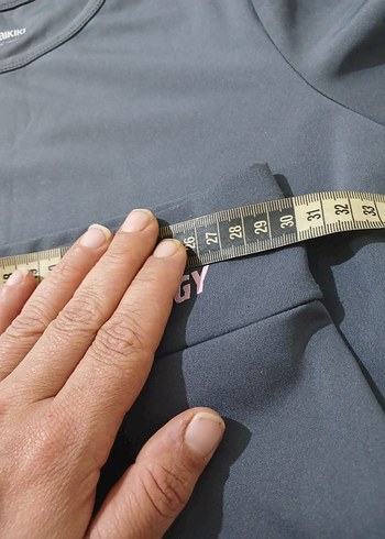 11/12yaş gri ikili takim tayt kazak - Görsel 11