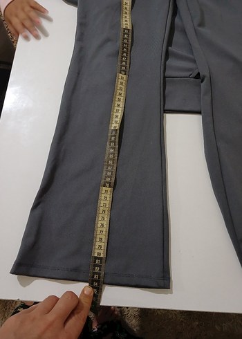 11/12yaş gri ikili takim tayt kazak - Görsel 13