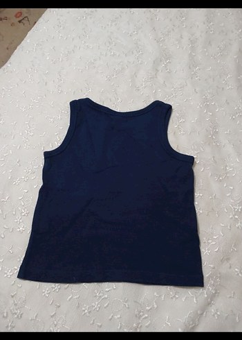 zara lacivert 10yaş sıfır kollu tshirt - Görsel 6