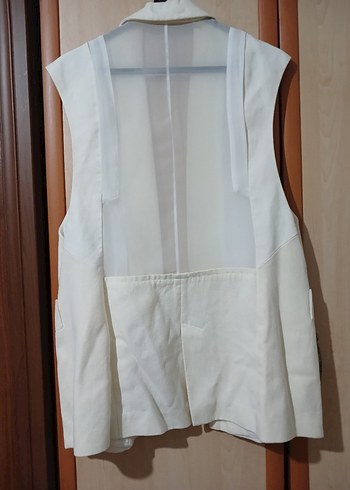 m Beden zara m bdn sırtı tül model ceket yelek
