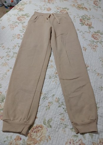 LC Waikiki Bej Pamuk Rahat Kesim Eşofman Altı10/11 alt esofman unisexdir