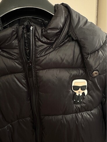 50-6 drop Beden siyah Renk Karl Lagerfeld Erkek Montu