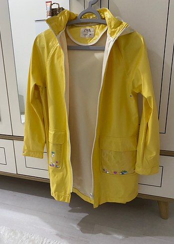 Zara  Kız Yağmurluk - Görsel 2