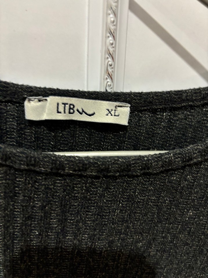 Gri Kadın Triko Uzun Kollu Kazak - Görsel 3