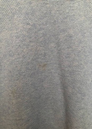 Gri Erkek Keten Uzun Kollu Bisiklet Yaka Kazak - Görsel 3