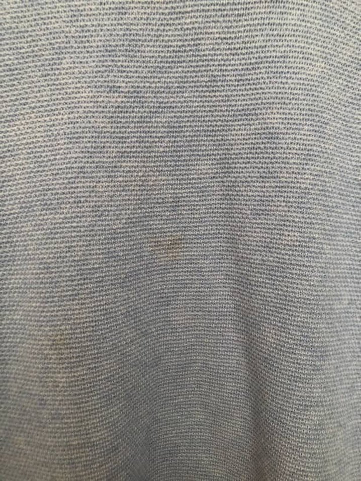 Gri Erkek Keten Uzun Kollu Bisiklet Yaka Kazak - Görsel 3