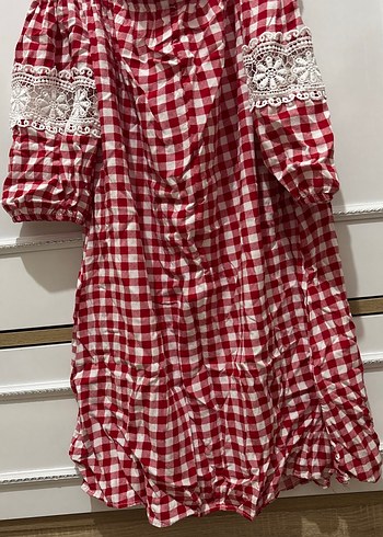 Gömlek elbise - Görsel 5