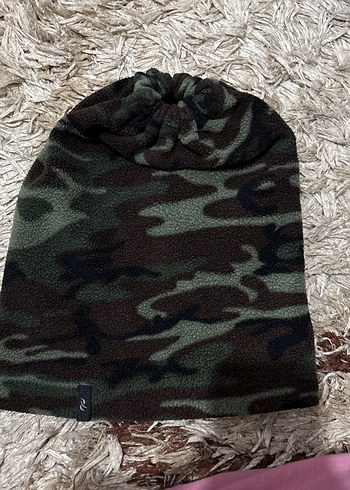 Gri Bohem Örgü şapka - Görsel 4