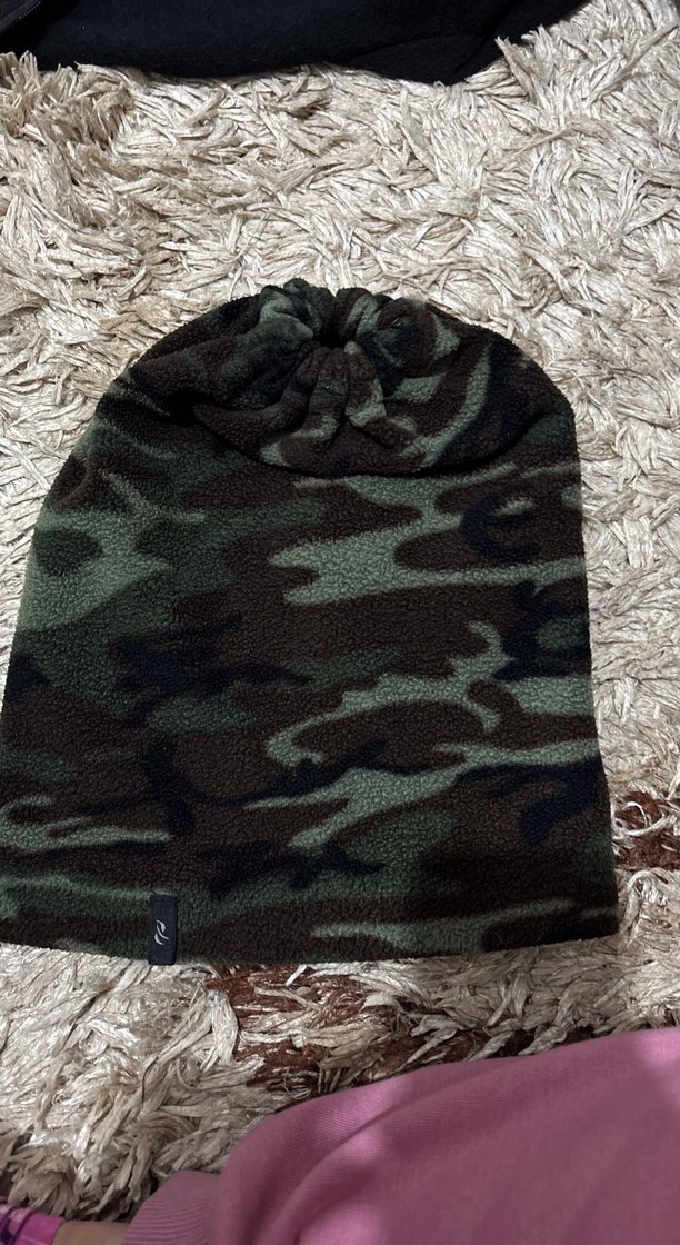 Gri Bohem Örgü şapka - Görsel 4