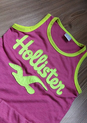 Hollister Pembe Kız Şort ve Atlet Takımı - Görsel 2