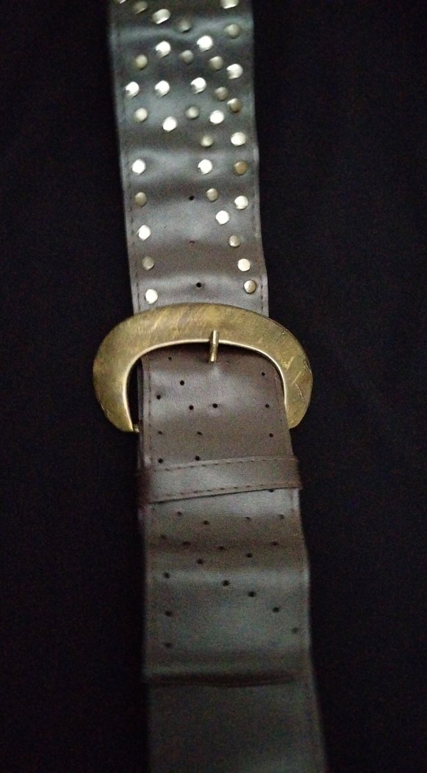 Kemer Tokalı Kahverengi Deri Kadın Kemeri - Görsel 3