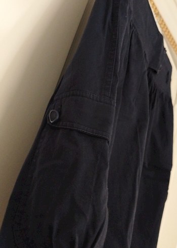 Siyah Midi Etek Rahat Kesim - Görsel 3