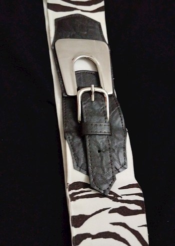 Bohem Tarzı Deri Lastik Kadın Kemer - Görsel 5