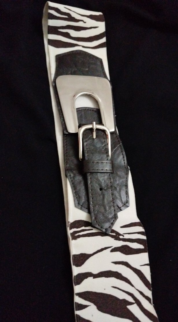 Bohem Tarzı Deri Lastik Kadın Kemer - Görsel 5