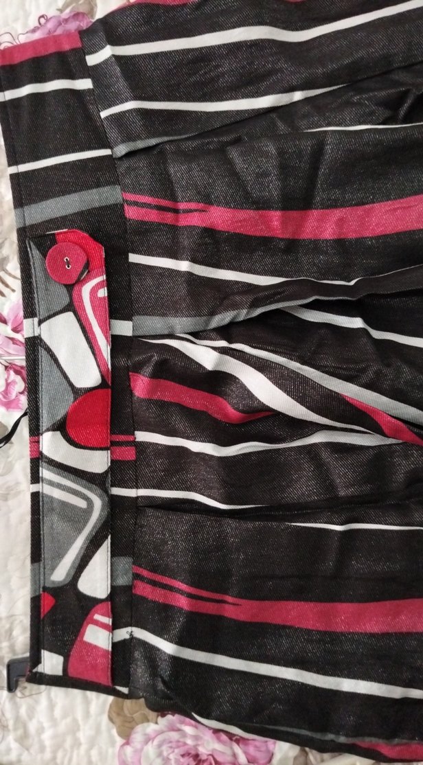 Çok Renkli Mini Pileli Etek - Görsel 3