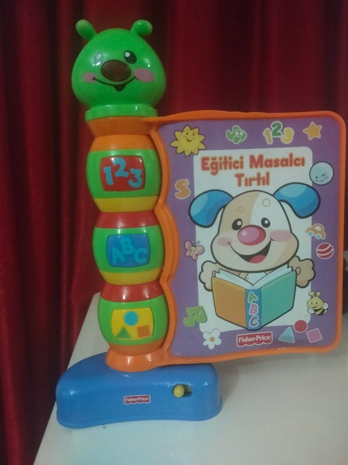 Renkli Eğitici Masalcı Tırtıl Oyuncak - Görsel 5