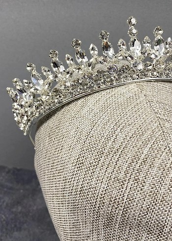 Beden Kristal Taşlı Gelin Tacı