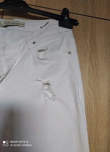 32 Beden beyaz Renk Beyaz ince lc Waikiki kot pantolon