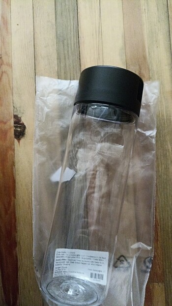 Beden siyah Renk Tupperware 1LT Duru yagdanlik
