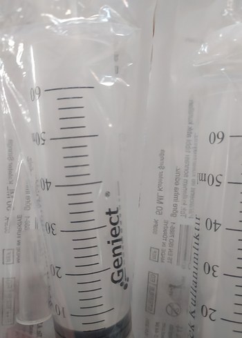 MAMA ŞIRINGASI 60 CC 48 Lİ ÇAM UÇLU - Görsel 2